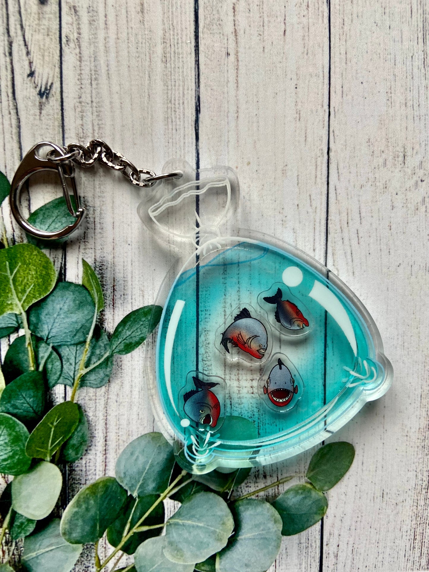 Piranha Shackerkeychains