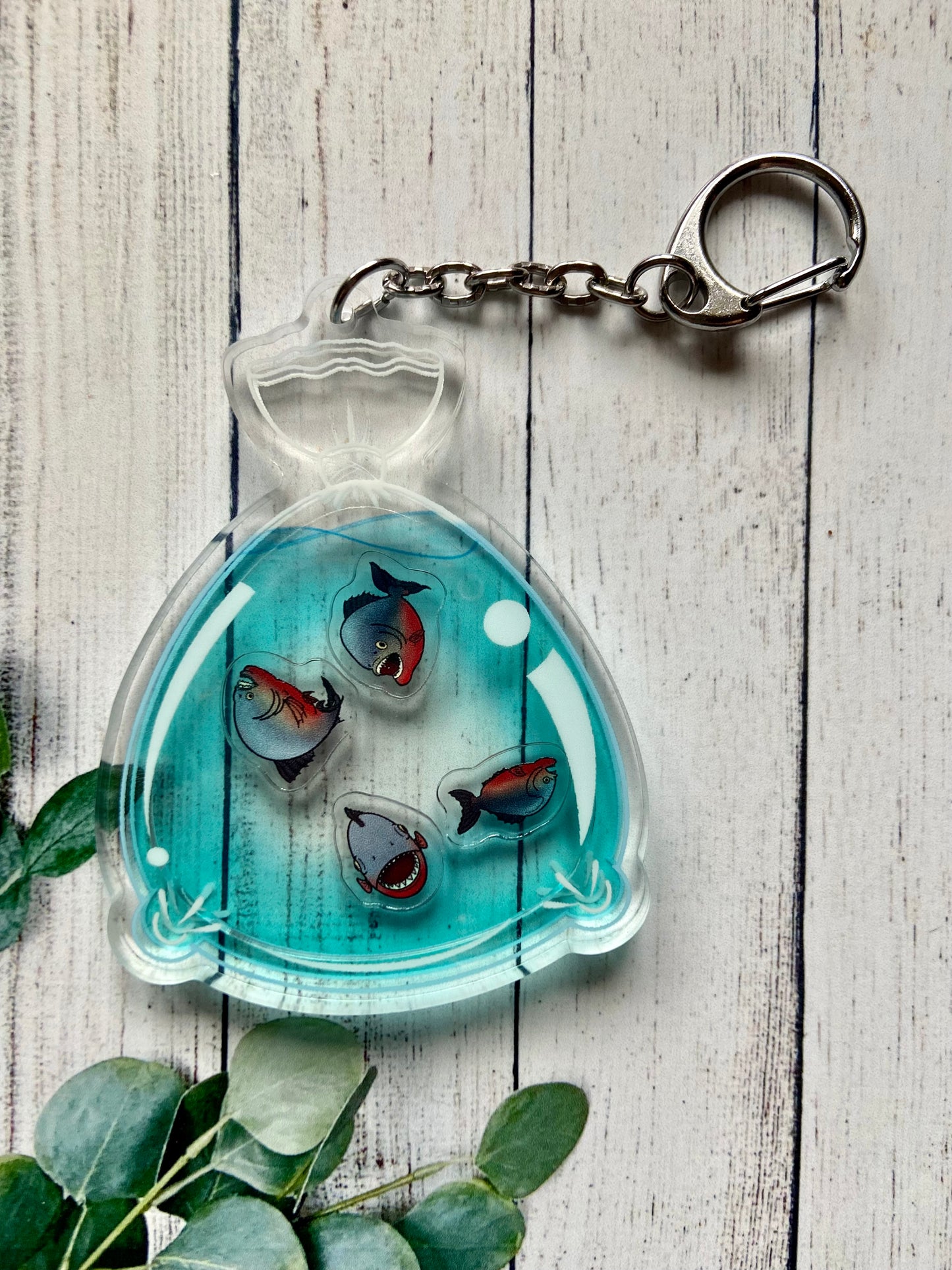 Piranha Shackerkeychains