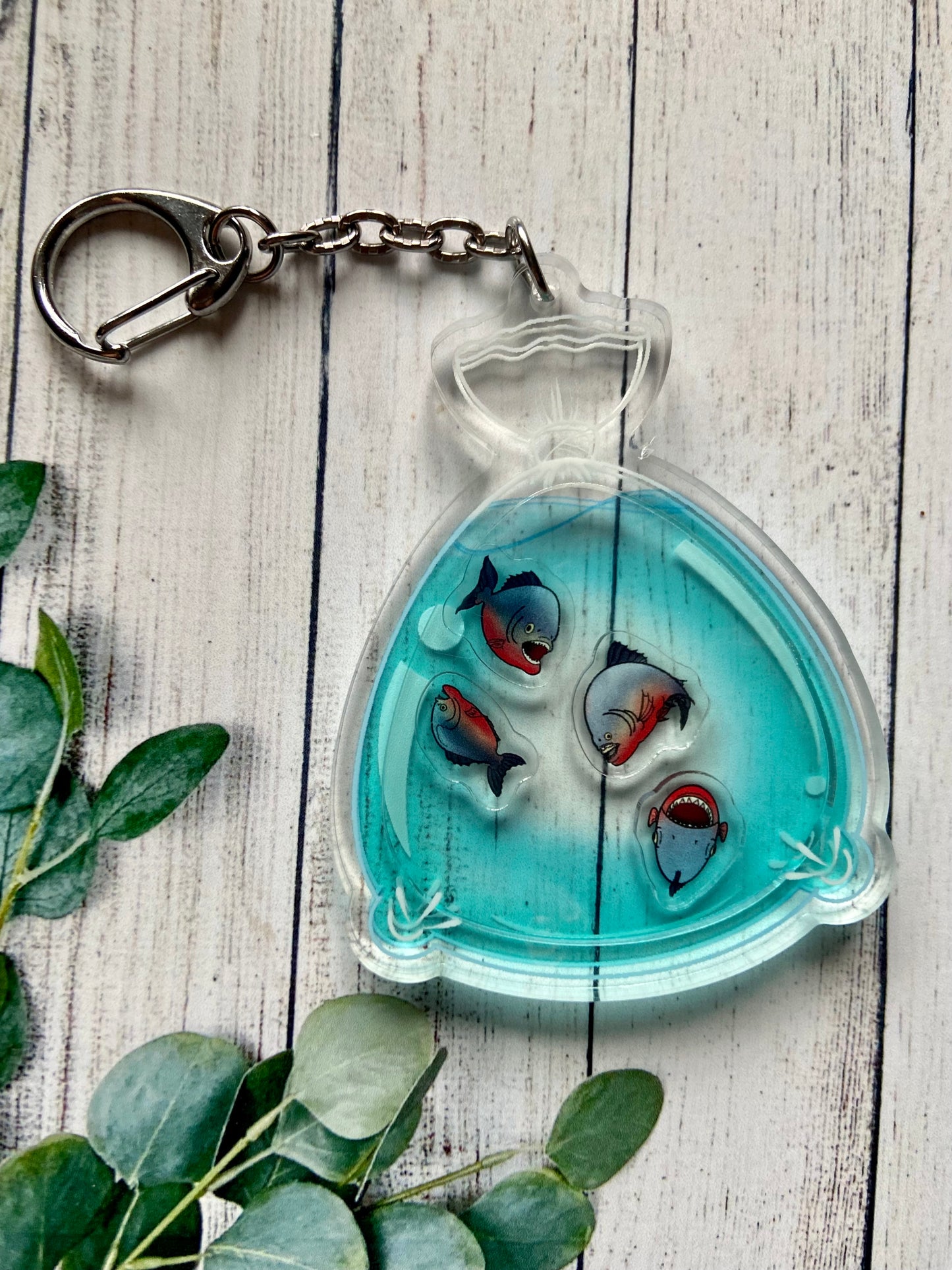 Piranha Shackerkeychains