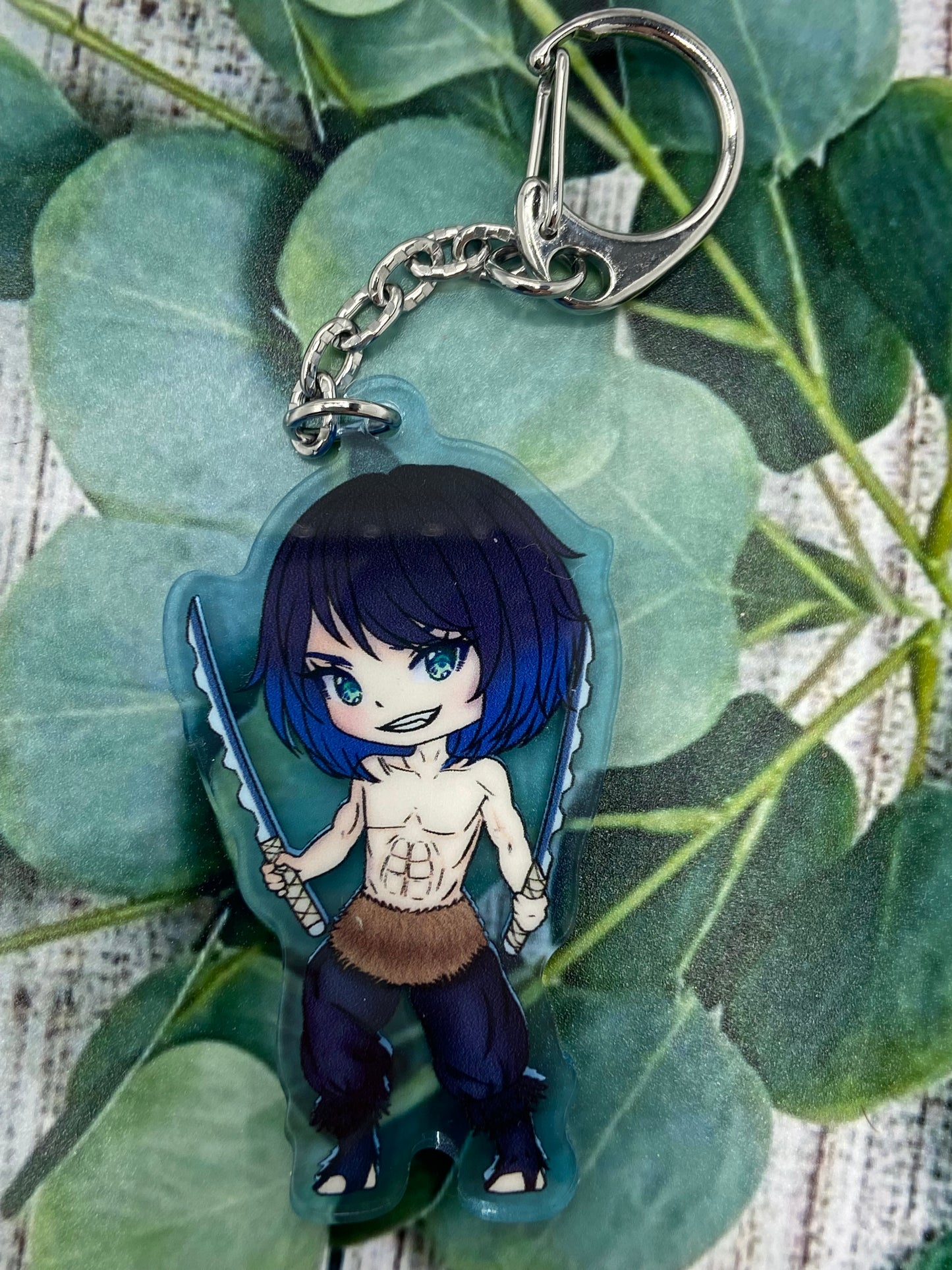 boar boy keychain