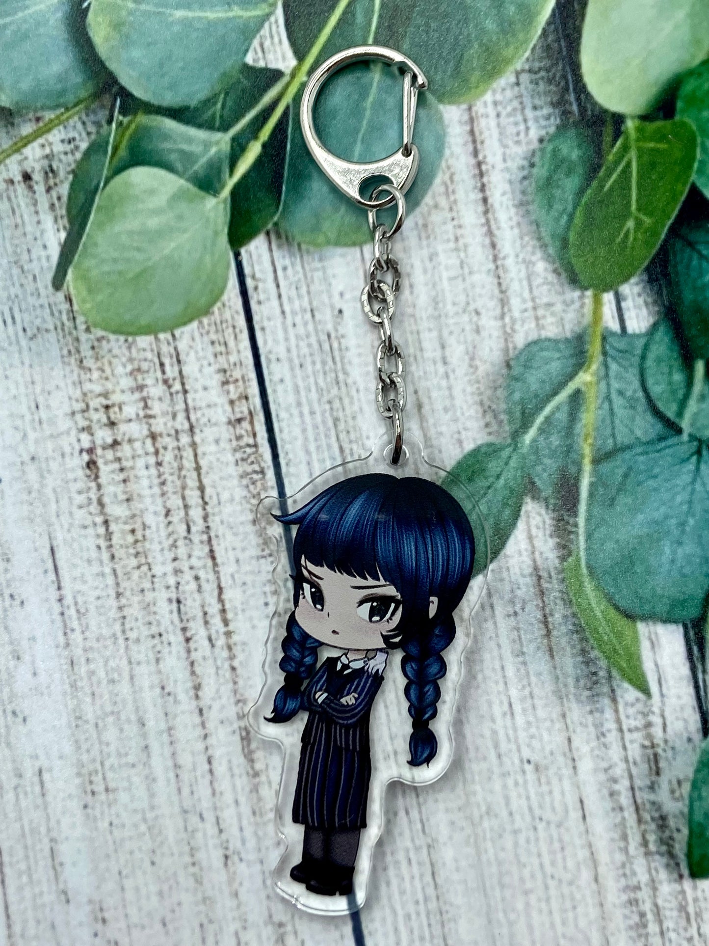 Wednesday keychain