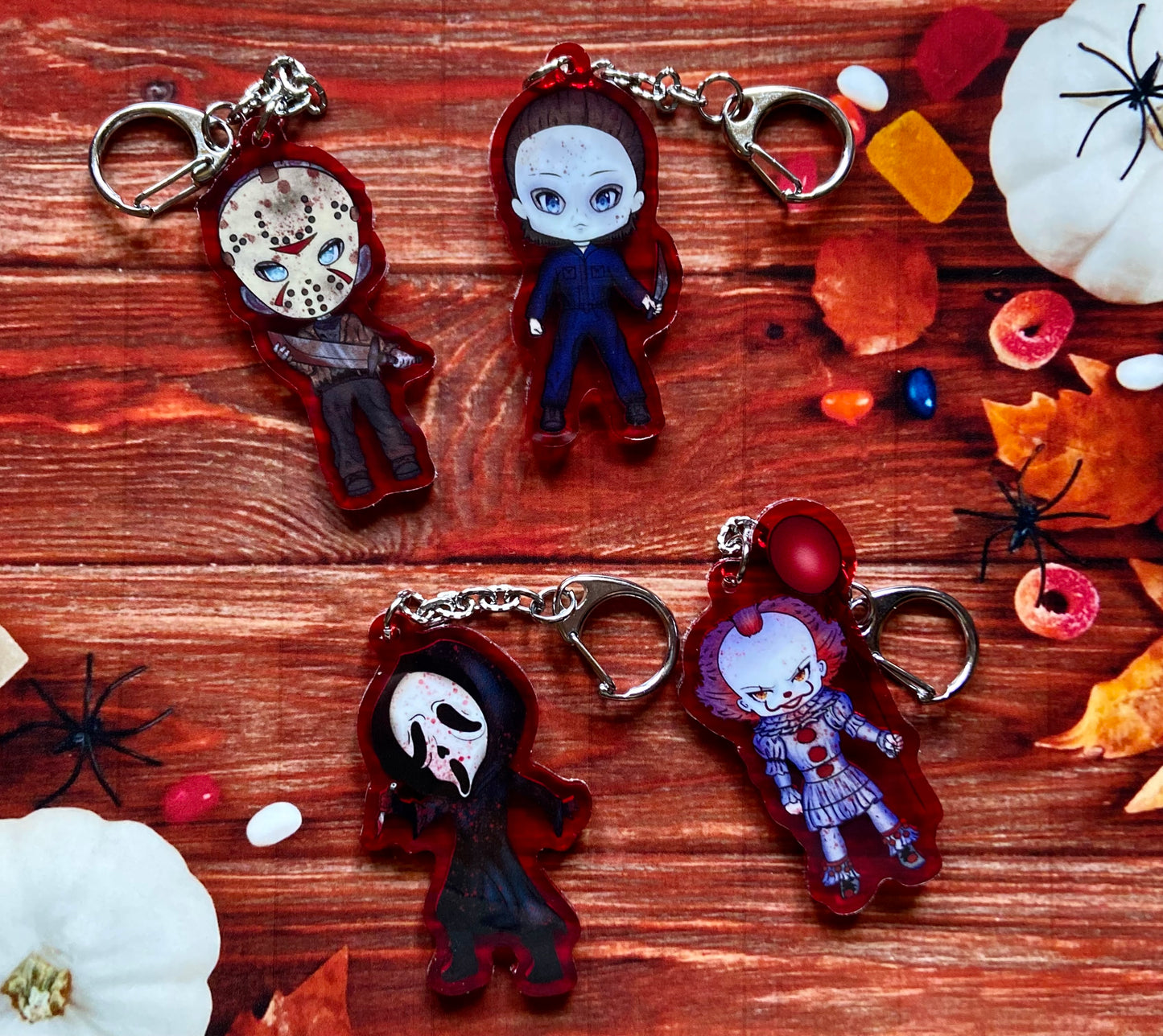 80s scream series - full set of 4