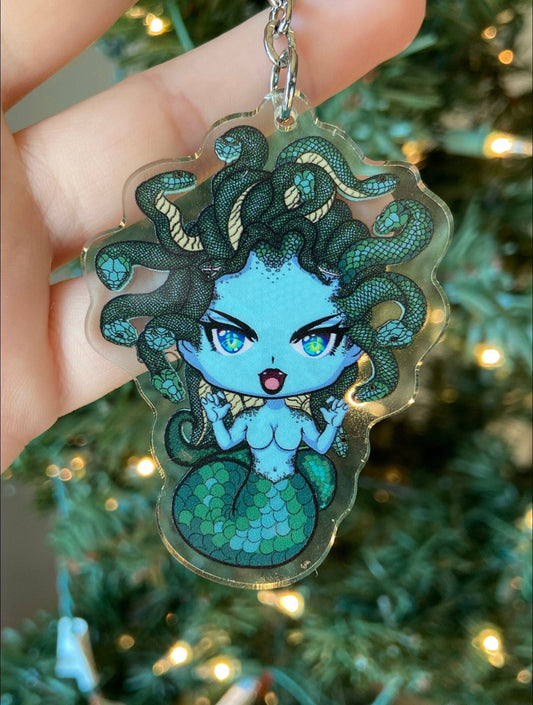 Medusa Keychain