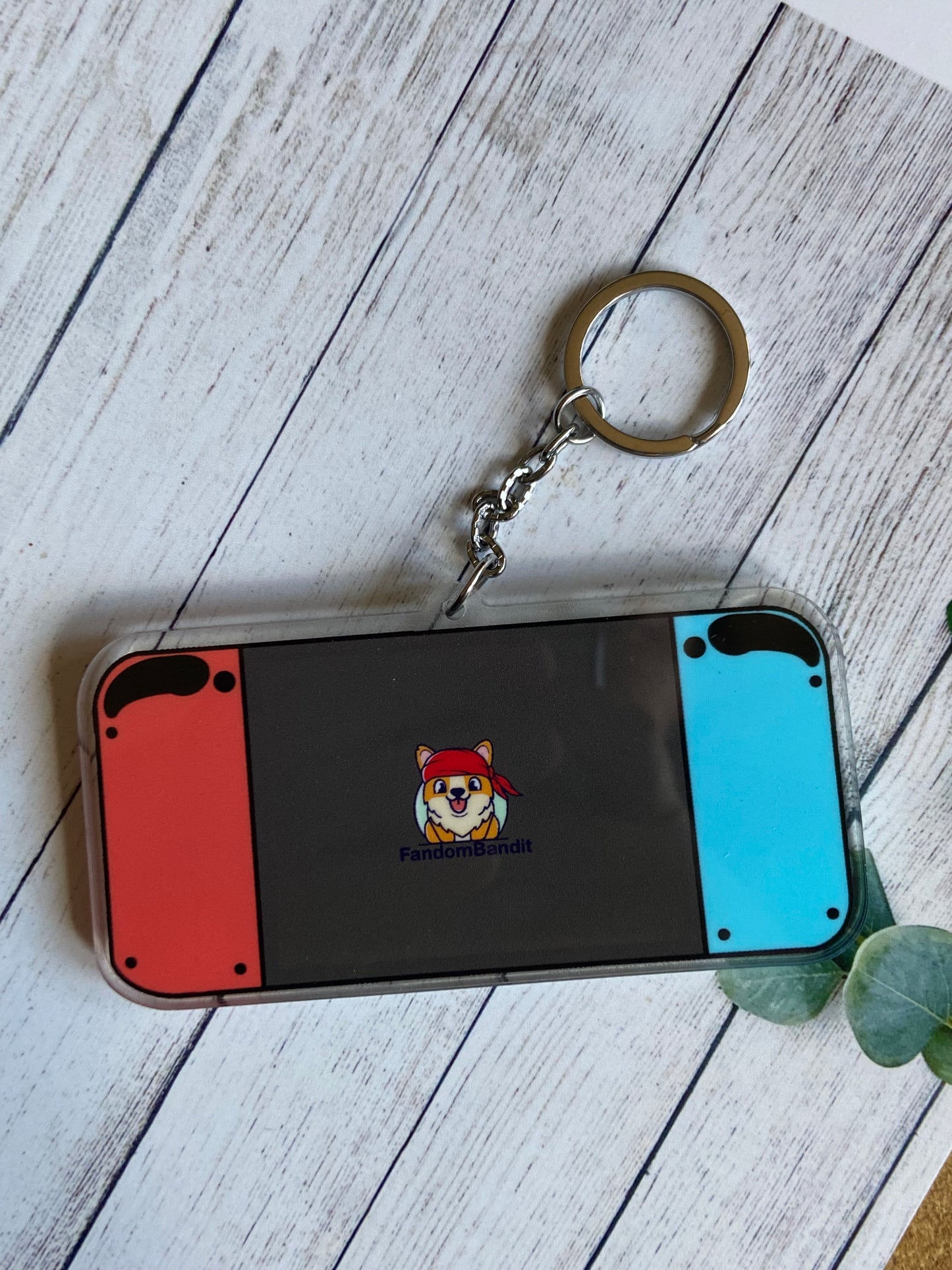 Game console, keychain with pocket monsters