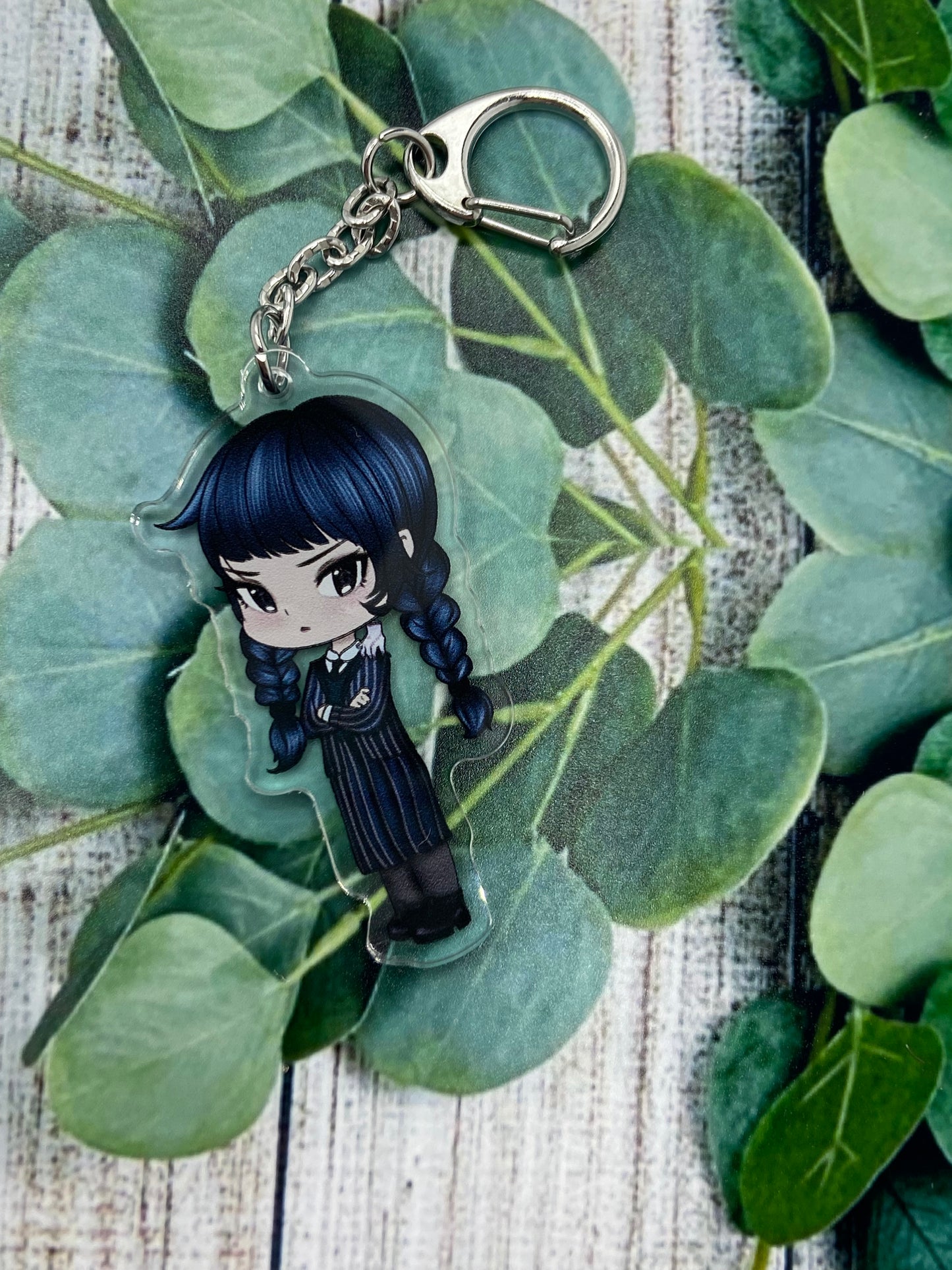 Wednesday keychain